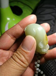 和田玉貔貅籽料