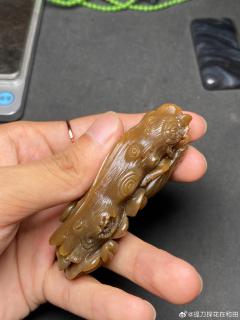 老红糖手把件一鸣惊人