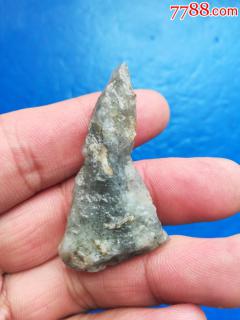 和田玉戈壁料青花