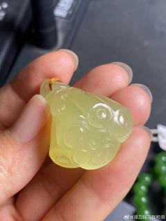 冰底起微猫莲蓬吊坠