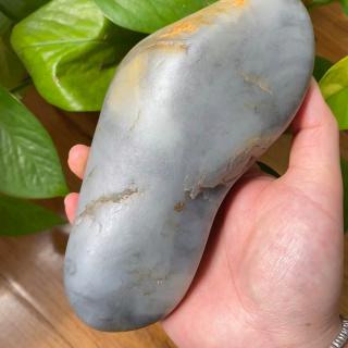 和田玉青花籽料摆件真的美到心巴上了🖤